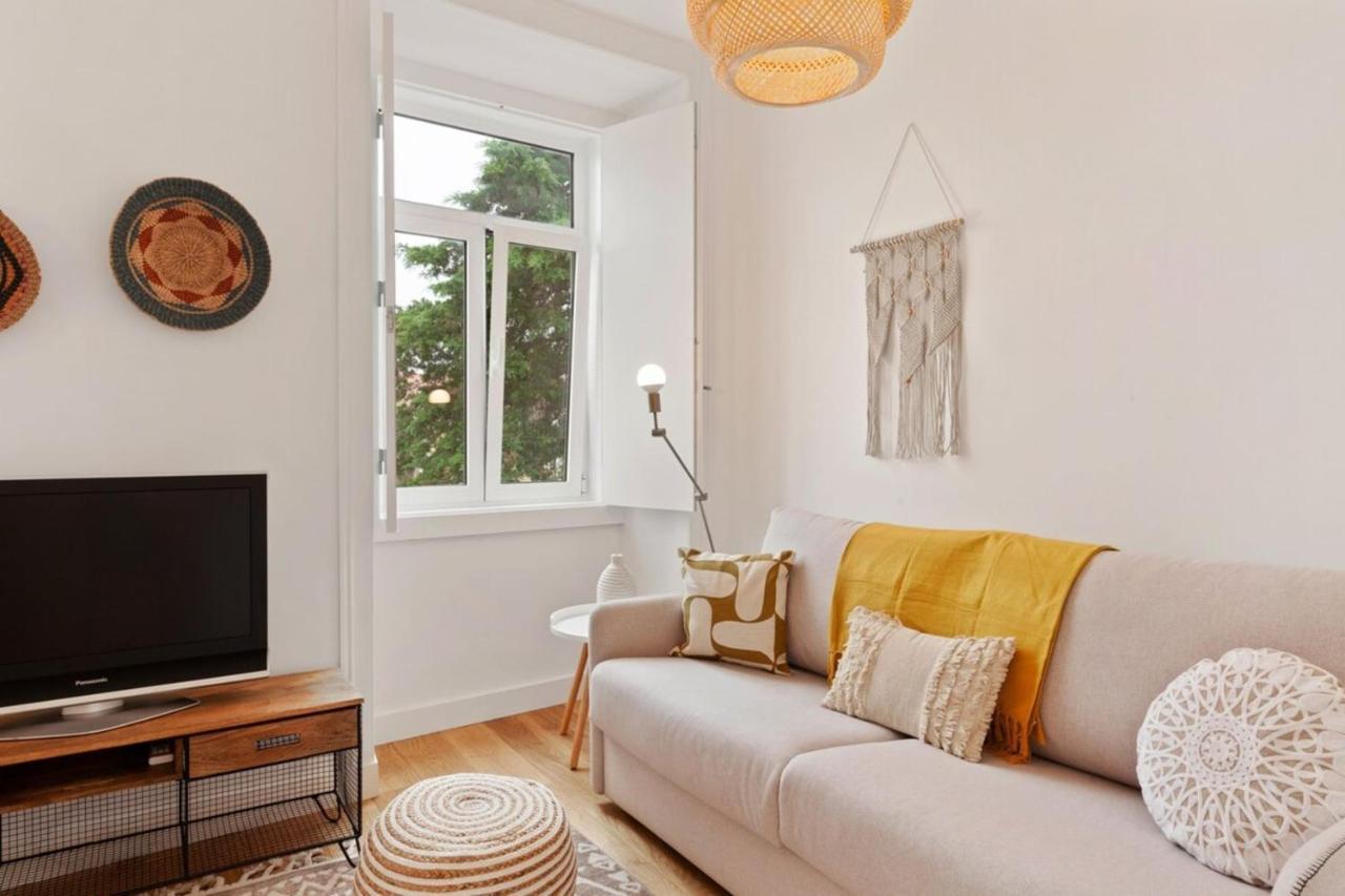 Modern Portuguese 1 Bedroom Apartment In Belem Lisboa Eksteriør billede